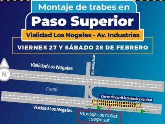 ¡Precaución! Reducirán carriles en vialidad Los Nogales por montaje de trabes del Paso Superior
