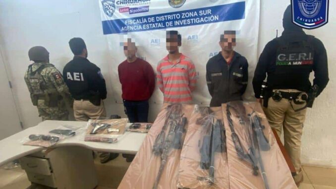 Detiene Operativo Conjunto a probables responsables de un robo cometido en Parral