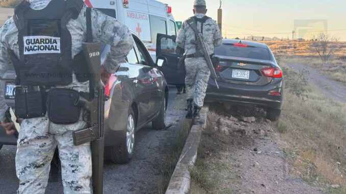 Joven conductora se desvanece al volante y termina al borde de un barranco en la gaza de R. Almada