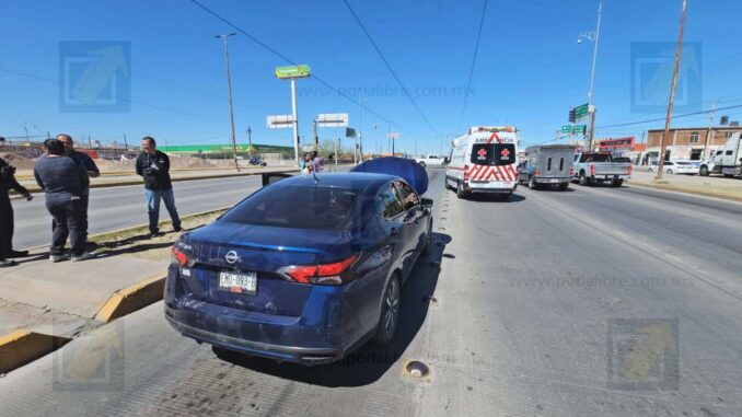 Niño es atropellado al intentar alcanzar a su abuela en avenida de las Industrias