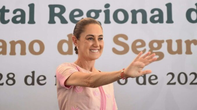 “Sinaloa no está solo, aquí está su presidenta»: Sheinbaum