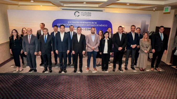 Participa Marco Bonilla en XVI sesión de la Asociación de Ciudades Capitales de México