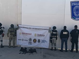 Asegura Célula BOI arma de fuego, elementos balísticos y equipo táctico en Guadalupe y Calvo