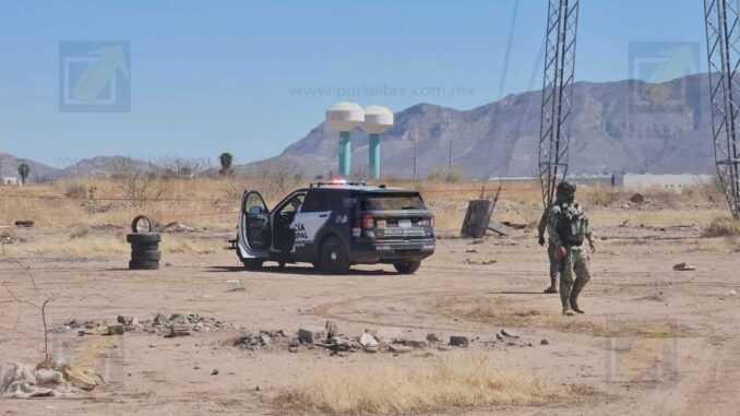 Hallan cuerpo calcinado en terreno al suroriente de la ciudad