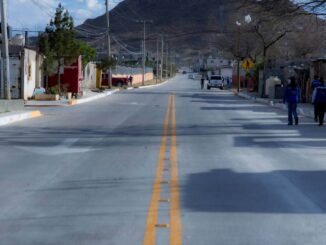 Pavimento nuevo y duradero; entrega Marco Bonilla calles en Jorge Barousse y Vistas Cerro Grande