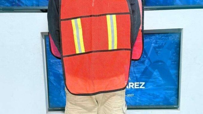 Lo arrestan con vehículo robado