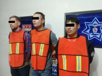 Detienen a 3 con droga y pistolas de postas