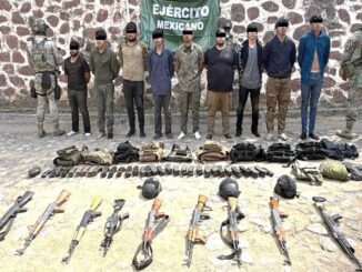 En Guadalupe y Calvo aseguran armas, explosivos y cartuchos; 9 detenidos