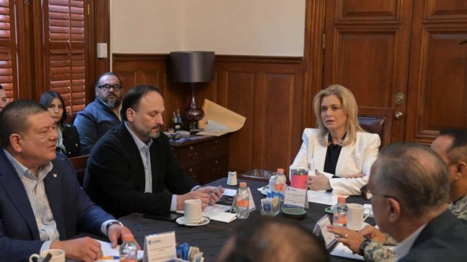 Maru Campos encabeza Mesa Estatal de Seguridad