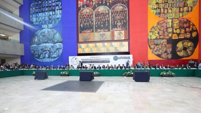 Comisiones en San Lázaro aprueban la iniciativa de reforma electoral, se turna al Pleno