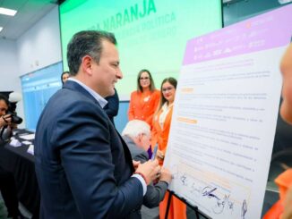 Firman alcalde y organismos interinstitucionales instalación de Mesa Naranja para prevenir la violencia política de género