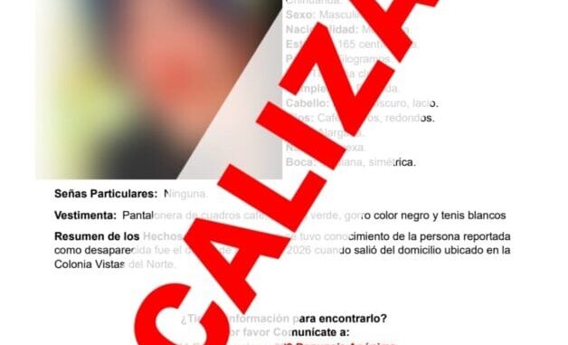 Localiza Fiscalía a 2 hombres y un adolescente con reporte de ausencia