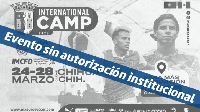 No existe vinculación con el evento “Inter Camp – Sporting Clube de Braga”: Gobierno Municipal