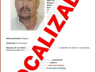 Localiza Fiscalía Zona Sur a masculino reportado como desaparecido en Parral – Fiscalía General del Estado de Chihuahua