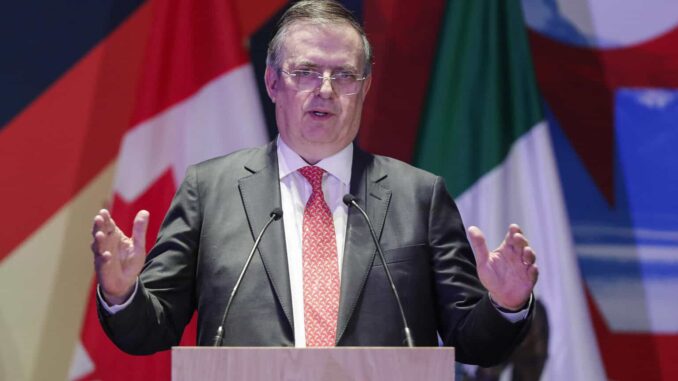 Marcelo Ebrard descarta cambios de fondo en comercio con EE.UU. por pesquisa 301