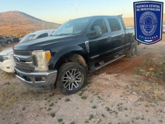 Recupera AEI en Parral pick up robada en carretera Chihuahua- Satevó