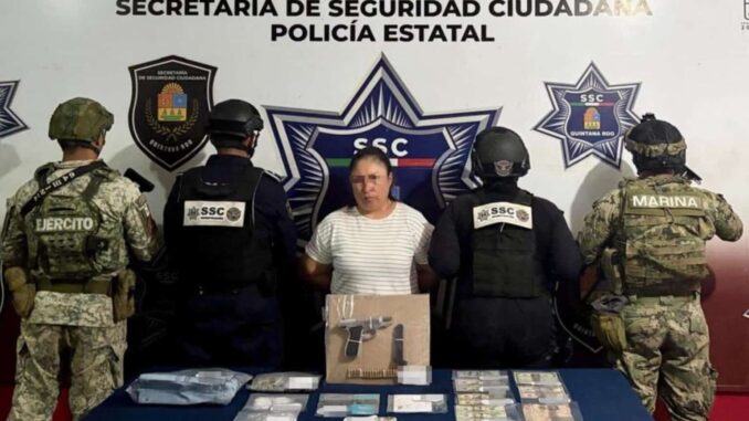 Detienen a la ‘Pastrana’, líder del Cártel de Sinaloa en Cancún