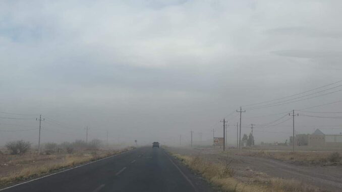 Prevén viento y descenso de temperatura para las próximas horas