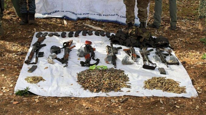 Capturan a tres criminales tras enfrentamiento armado en El Ocote