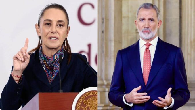 Presidenta Sheinbaum invita al rey Felipe VI al Mundial 2026 en México