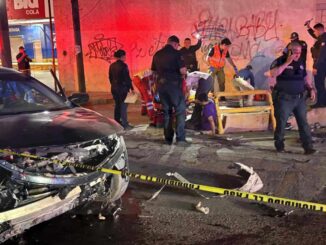 Choque con atropello deja mujer con lesión grave en Juan Pablo II y calle 16