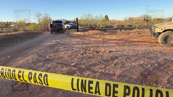 Hallan un ejecutado en la colonia Valles de Chihuahua