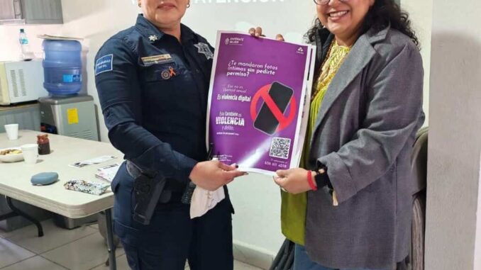 Brindan plática preventiva sobre violencia familiar en Riveras del Bravo