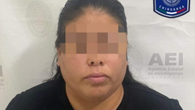 Detiene AEI a mujer por incumplimiento de obligaciones alimentarias en Parral