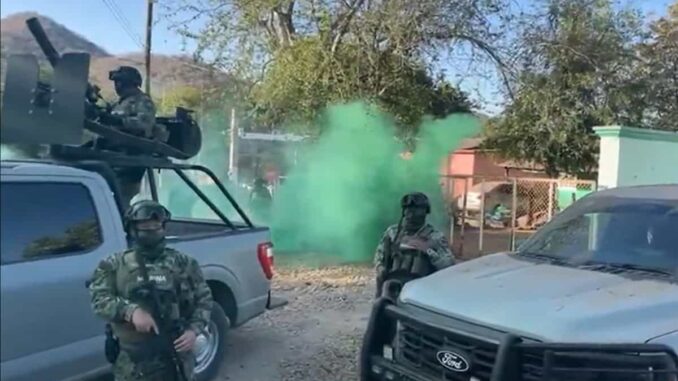 Marina detiene a miembros de Los Mayos; libera a hija de Ismael Zambada y abate a 11 delincuentes en Sinaloa