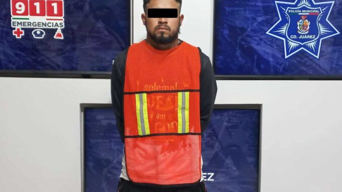 Detienen a joven por alterar serie vehicular 