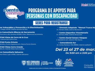 Anuncian Estado y Municipio convocatoria para “Apoyo Económico a Personas con Discapacidad 2026”