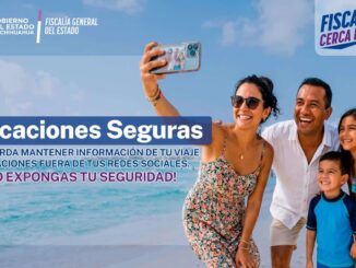 Exhorta Fiscalía a no publicar fotografías de vacaciones en redes sociales