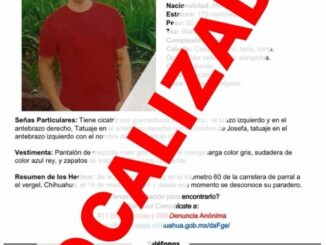Localiza FGE Zona Sur a joven con reporte de desaparición