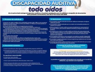 Recuerda Municipio convocatoria “Todo Oídos” para apoyo con aparatos auditivos