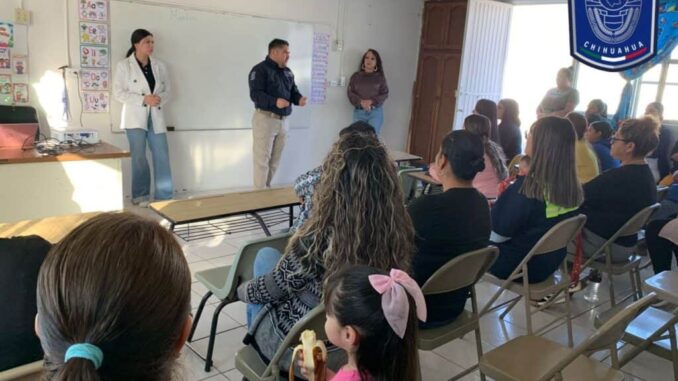 Lleva GOECHI protocolo preventivo a escuela primaria en NCG