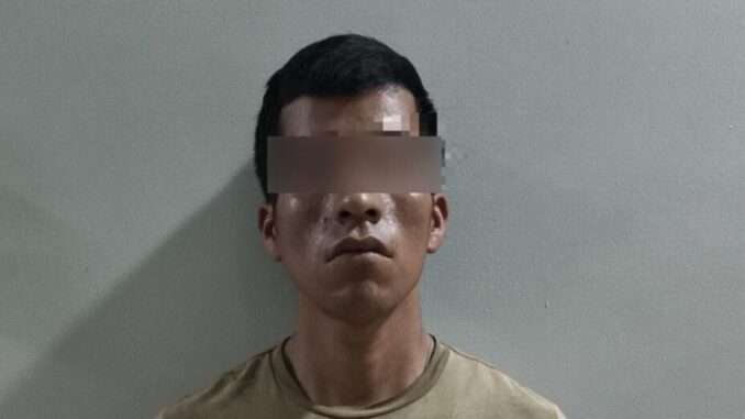 Detiene AEI a masculino en flagrancia por posesión de 28 dosis de cristal