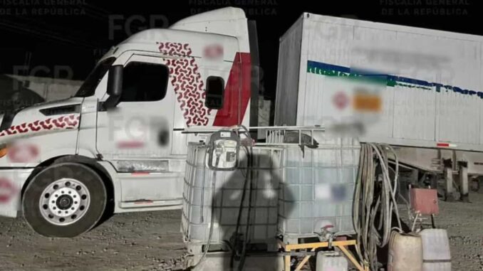 Aseguran más de 50 mil litros de hidrocarburo en Emiliano Zapata, Hidalgo