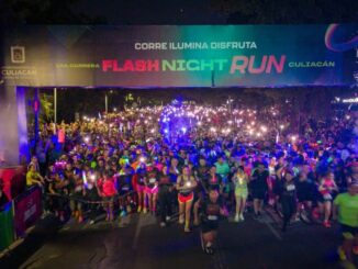 Flash Night Run reúne a 17 mil personas en Culiacán