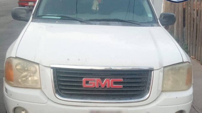 Recupera AEI camioneta Envoy robada en Parral