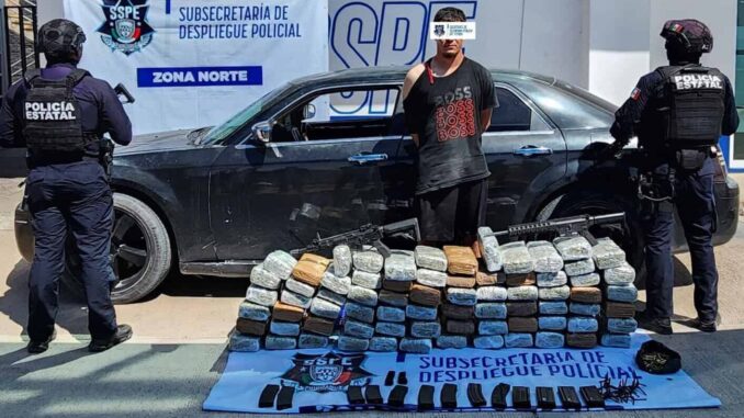 Detienen a hombre armado en Ojinaga