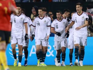 México empata con Bélgica