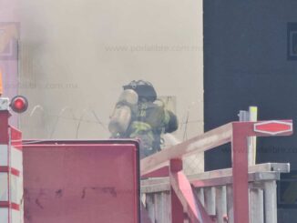 Incendio arrasa vivienda deshabitada en colonia El Palomar