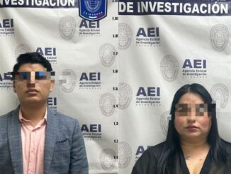 Queda detenida pareja por fraude agravado en caso de jubilados del IMSS