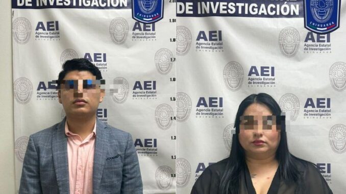 Queda detenida pareja por fraude agravado en caso de jubilados del IMSS