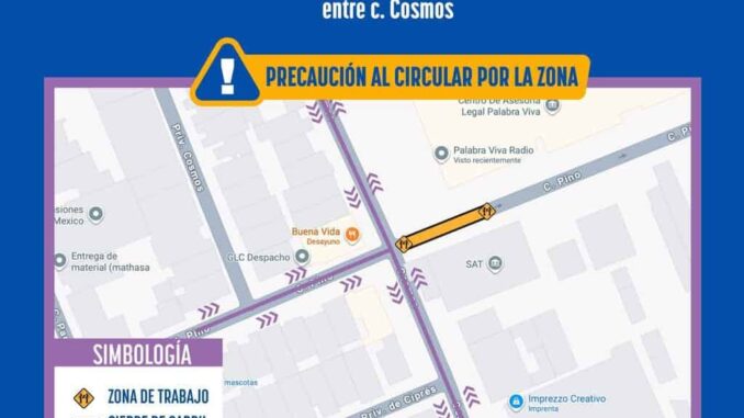 Reparará JMAS Chihuahua línea de drenaje en el cruce de las calles Pino y Cosmos