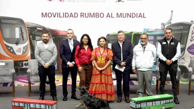 Gobierno CDMX invierte 5 mil 183 mdp en movilidad sustentable rumbo al Mundial 2026