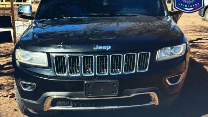 Recupera AEI camioneta robada en Parral