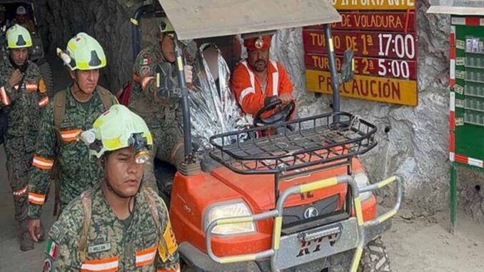Dan alta médica a Francisco Zapata, trabajador rescatado de la mina Santa Fe, Sinaloa