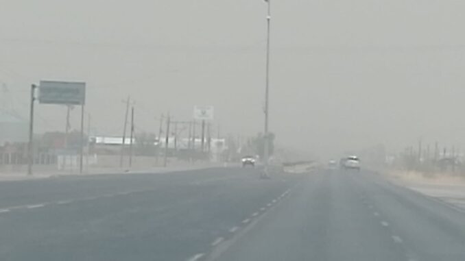 Efectos del frente frío 44 provocarán viento fuerte en el centro-sur de la entidad