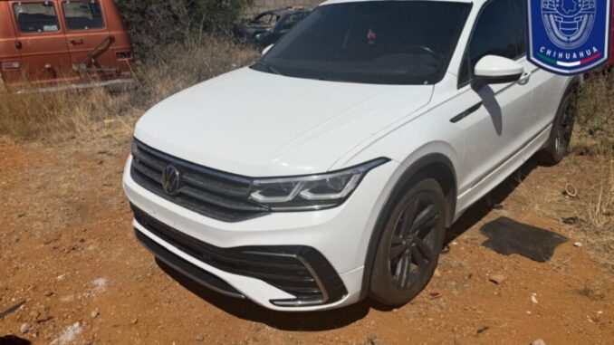 Recupera AEI en Parral vehículo con reporte de robo en Sinaloa